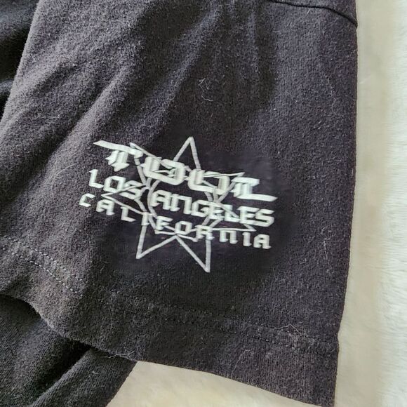 Tultex Tool Los Angeles California Black Tshirt Size Medium - Picture 6 of 6
